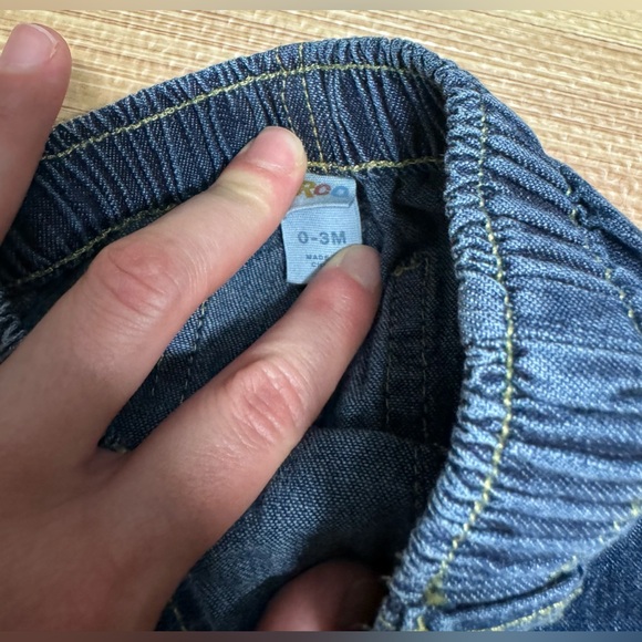 Circo & Carter’s | 5 Pairs of 100% Cotton Baby Pants/Bottoms | Size 3 Months - Picture 7 of 7